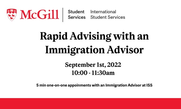 Rapid Advising with an Immigration Advisor