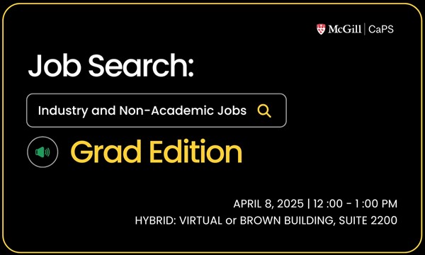 Job Search - Industry and Non-Academic (Grad Edition)