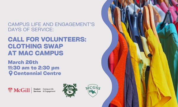  Clothing Swap at Mac Campus