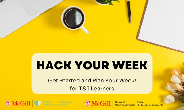 Hack Your Week for SCS Technology and Innovation Students