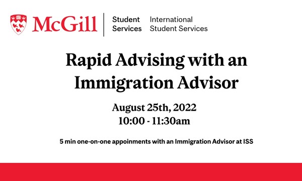 Rapid Advising with an Immigration Advisor