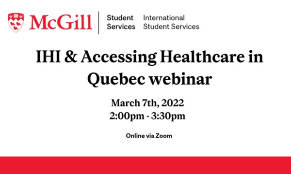 IHI & Accessing Healthcare in Quebec