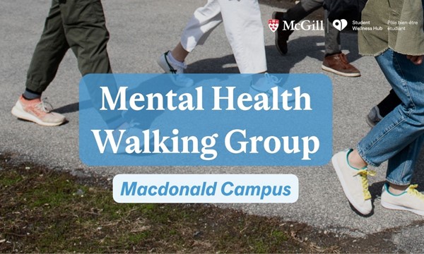 Mental Health Walking Group at McGill’s Macdonald Campus