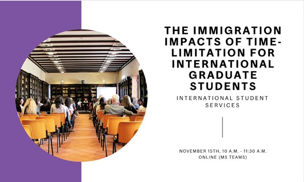 The Immigration Impacts of Time-Limitation for International Graduate Students