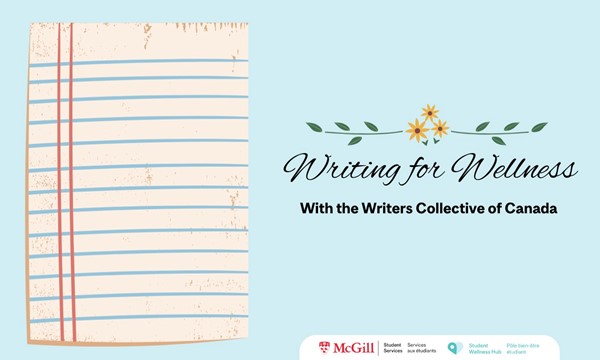 Writing for Wellness with the Writers Collective of Canada