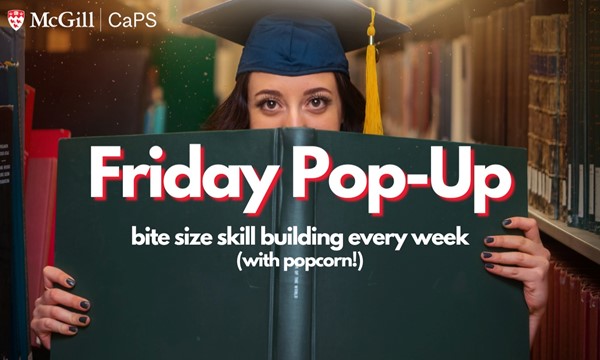 Friday Pop-Up Careers