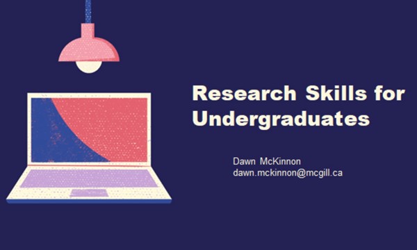 Research Skills for Undergraduates