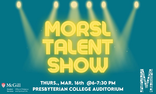 MORSL Talent Show and Social
