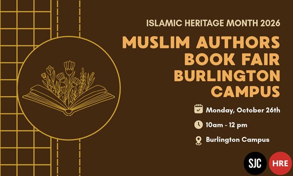 Muslim Authors Book Fair – Burlington Campus