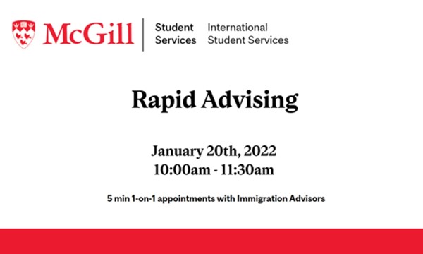 Rapid Advising with an Immigration Advisor