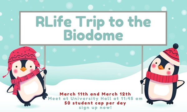 Trip to the Biodome with Residence Life