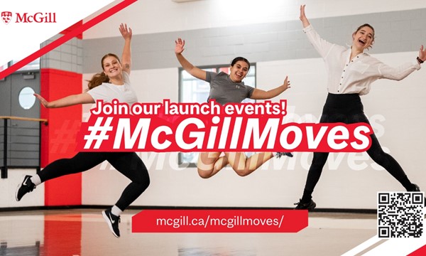 #McGillMoves Launch Party - McGill Sports Complex