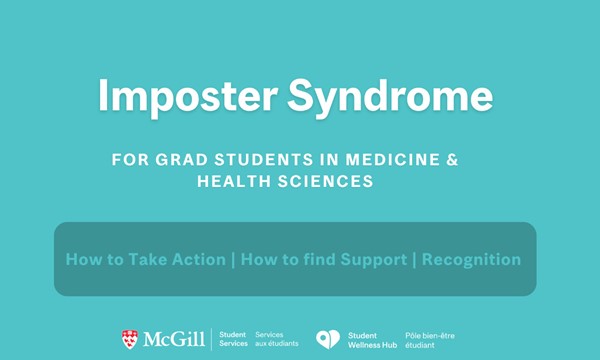 Imposter Syndrome for Graduate Students in Medicine & Health Sciences