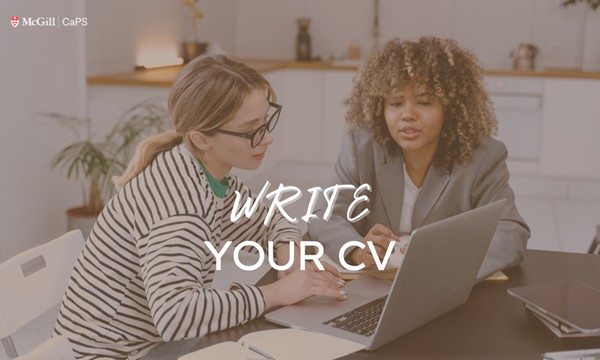 Write your CV