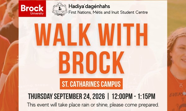 Walk With Brock (St. Catharines Campus)