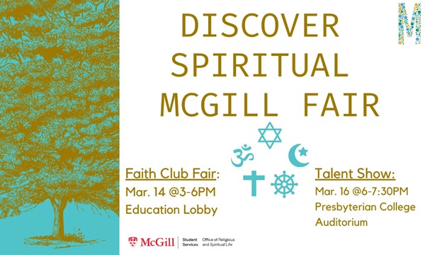 Discover Spiritual McGill Fair