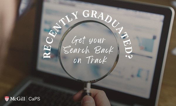 Recently Graduated? Get your Search Back on Track