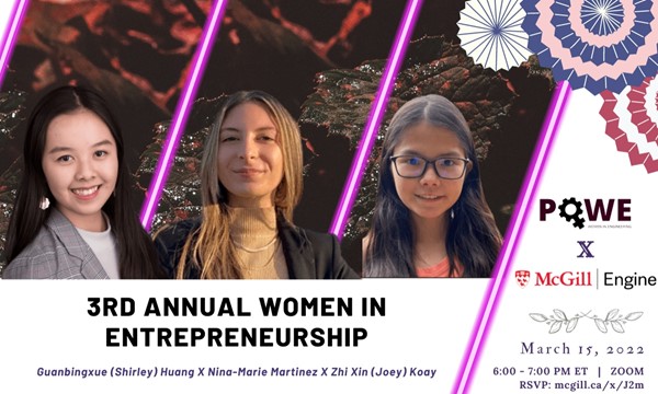 3rd Annual Women in Entrepreneurship Panel