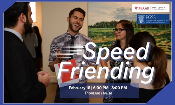Grad Winter Social - Speed Friending