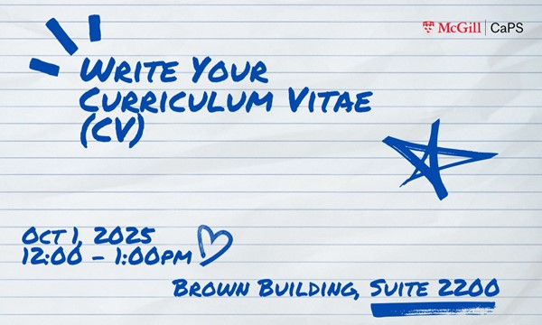 Write Your CV