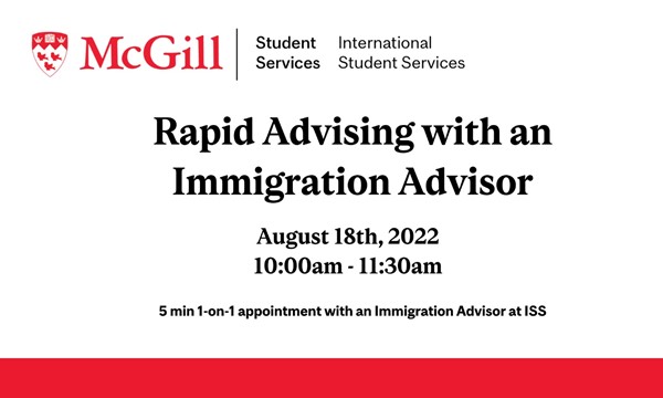 Rapid Advising with an Immigration Advisor