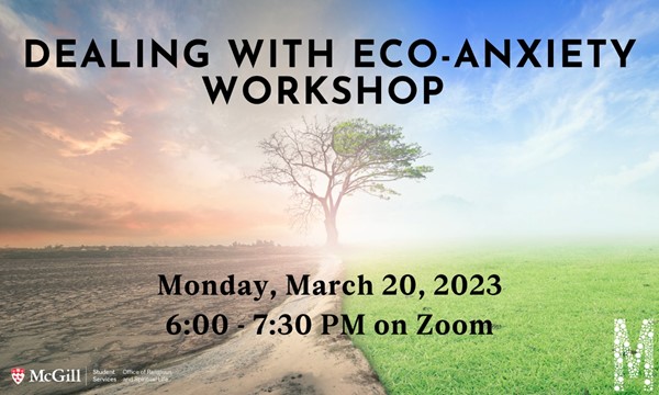 Dealing with Eco-Anxiety Workshop