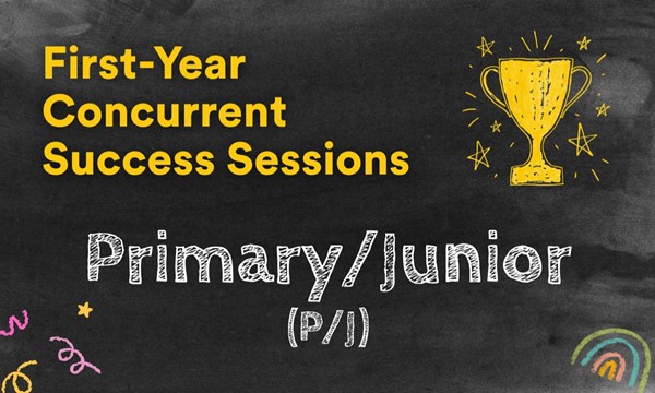 Mandatory Concurrent First-Year Success Sessions - P/J