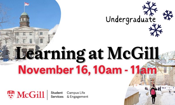  Learning at McGill