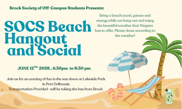 SOCS Beach Hangout and Social