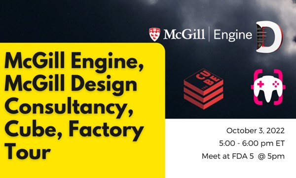 McGill Engine/MDC/Cube/Factory Tour