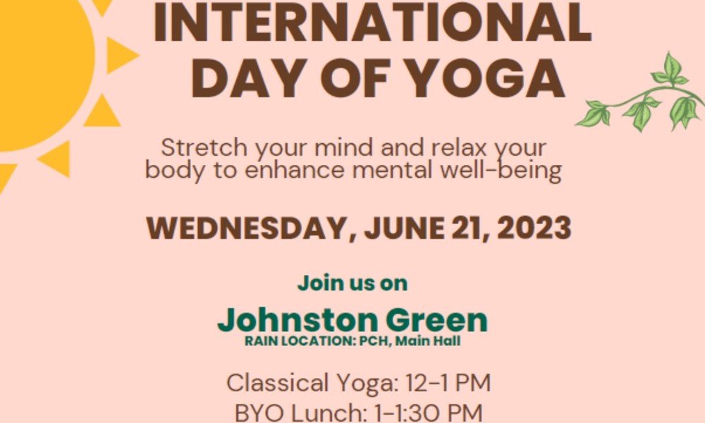 International Day of Yoga on Johnston Green - U of G News