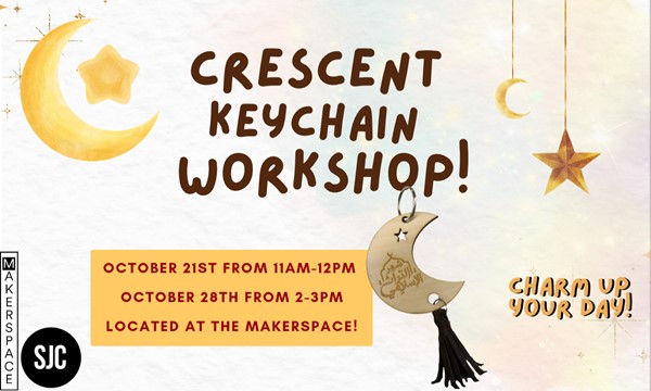 Crescent Keychain Workshop - Islamic Heritage Month!