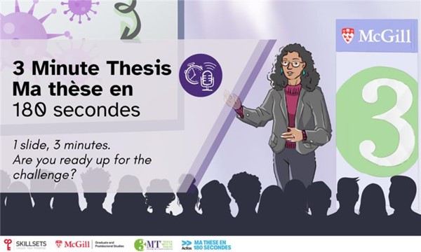 Three Minute Thesis (3MT) Info Session