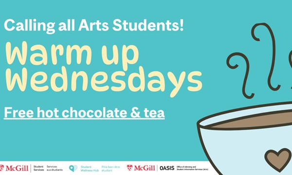 Warm Up Wednesdays for Arts Students