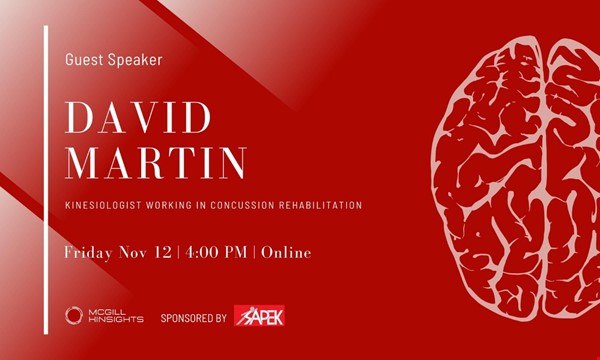 Guest Speaker Event #3: David Martin