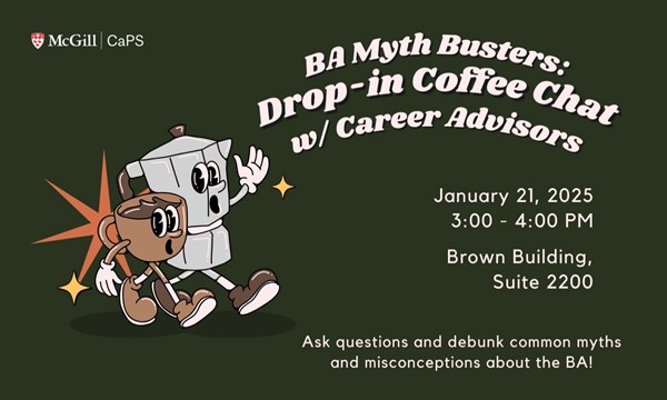 BA Myth Busters (Drop-in Coffee Chat) (WYBA)