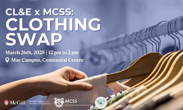 Spring Clothing Swap at Mac Campus