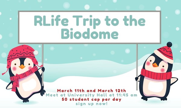 Trip to the Biodome with Residence Life