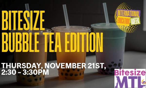 Bitesize Bubble Tea Edition