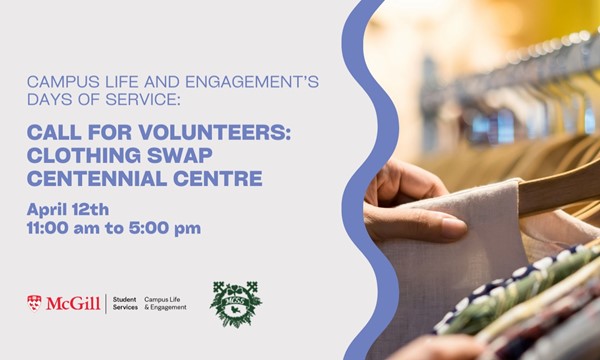 Volunteer at the Clothing Swap Mac