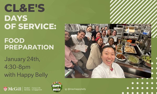 Food Preparation with Happy Belly