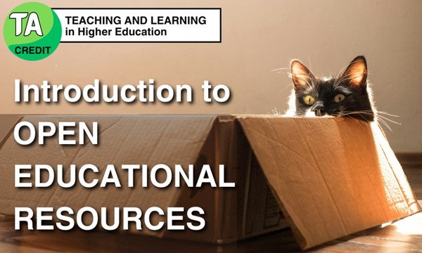 TA Workshop: Introduction to Open Educational Resources (Asynchronous)