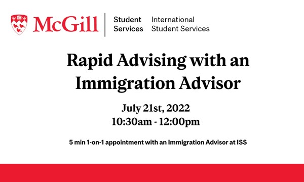 Rapid Advising with an Immigration Advisor