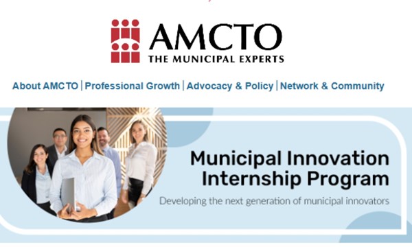 AMCTO-Mitacs Municipal Innovation Internship Program - Student Applications Webinar