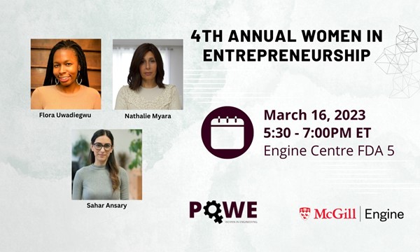 4th Annual Women in Entrepreneurship Panel