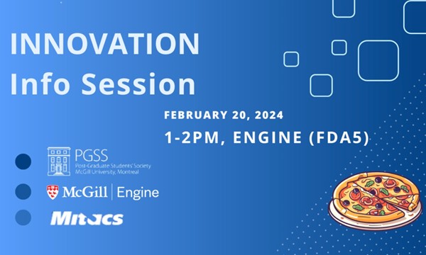 EVENT PGSS Innovation Info Session with Mitacs and the ƽ岻 Engine