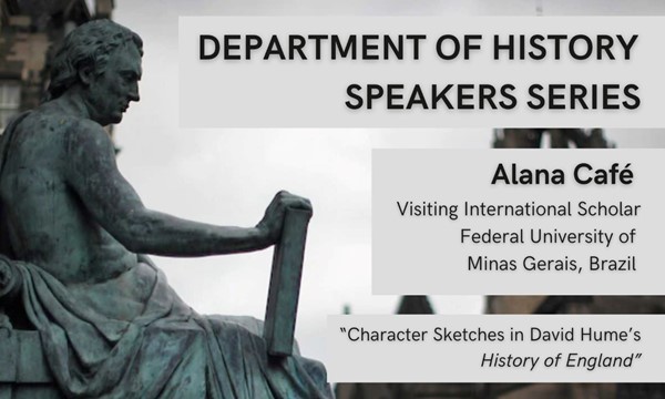Department of History Speakers Series