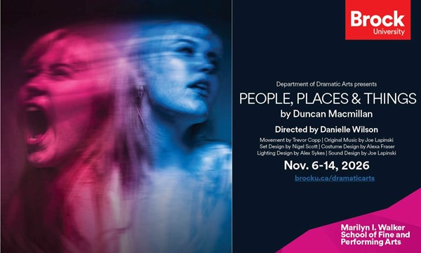 Dramatic Arts mainstage production: 'People, Places & Things' by Duncan Macmillan
