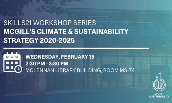 McGill Climate & Sustainability Strategy 2020-2025